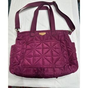 TwelveLittle Carry Love Diaper Tote‎ Shoulder Bag in Purple